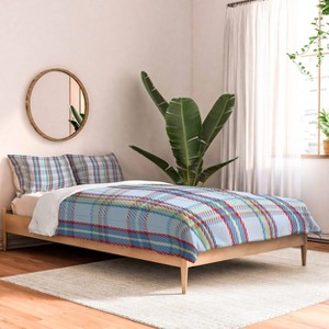 Deny Designs Camilla Foss Folktale Plaid Queen/Full Comforter and Sham Set (2-3pc Set) - 1 of 4