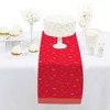 Big Dot of Happiness Red Confetti Stars - Petite Simple Party Paper Table Runner - 12 x 60 inches - 2 of 4