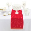 Big Dot of Happiness Red Confetti Stars - Petite Simple Party Paper Table Runner - 12 x 60 inches - image 2 of 4