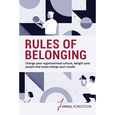 Rules of Belonging - Large Print by  Fiona Robertson (Paperback)