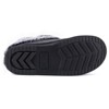 RockDove Women's Faux Fur Collar Moc Toe Slide Slipper - 4 of 4