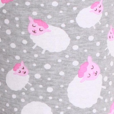 grey - sleepy sheep