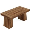 Resenkos Computer Desk, Office Desk, Study Desk,55" Executive Desk, Modern Wood Computer Desk Workstation Desk,Rustic Brown - 3 of 4