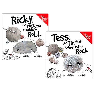 New Paige Press Perseverance & Self-Confidence Children's Book Set, 2 Books