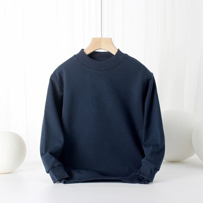 MyKids-USA Baby Solid Color Thickened Autumn Basic Hoodies