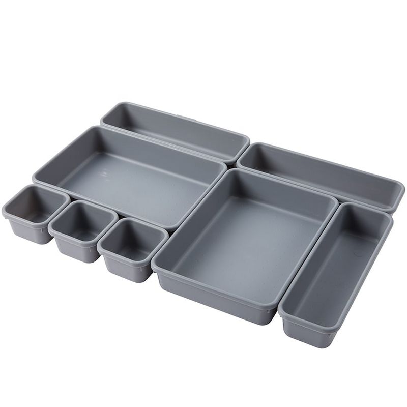 The Lakeside Collection Interlocking Drawer Organizer - Customizable Trays for Kitchen or Desk Drawer, 2 of 9