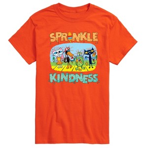 Men's - Pete the Cat - Sprinkle Kindness Short Sleeve Graphic T-Shirt - 1 of 4