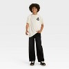 Boys' Nightmare Before Christmas Halloween Short Sleeve Graphic T-Shirt - Ivory - 4 of 4