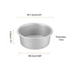 Unique Bargains Removable Loose Bottom Cheesecake Pan 2 Pcs - 2 of 4