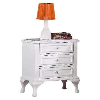 Isabella Youth 3-Drawer Nightstand White - Picket House Furnishings