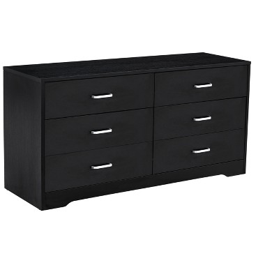 NicBex 6 Drawer Double Dresser for Bedroom,Modern Wood Style Drawers with Pulls,Dressers for Kids Room,Living Room,Entry and Hallway