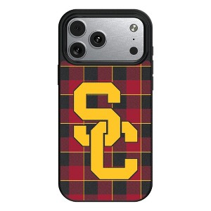 NCAA Big Ten Universities Plaid MagSafe Compatible Cell Phone Case for Apple iPhone 17 Series - 1 of 4
