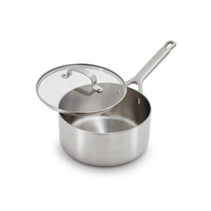 Bobby Flay by GreenPan 3qt Chef Series Uncoated Stainless Steel Sauce Pan - 1 of 4