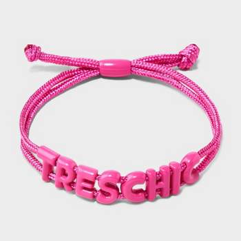 SUGARFIX by BaubleBar Tres Chic Pull-Tie Bracelet - Pink