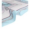 Allegra K Women's 100% Silk Floral Graphic Print Square Scarf Head Scarves Kerchief Neckerchief 21.6" X 21.6" - 3 of 4