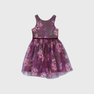 purple tank top dress