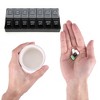 Unique Bargains 14 Grids Double Row Pill Box 1 Pc - 4 of 4