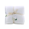 50"x60" 300 Recycled Velvetloft Throw Blanket True white - Berkshire Blanket & Home Co. - 2 of 3