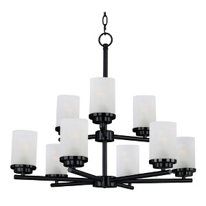 Maxim Lighting Corona 9 - Light Chandelier in  Black - 1 of 3