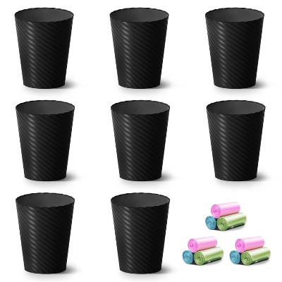 Bathroom Trash Can, with Trash Bags, Bathroom Garbage Can,for Living Room, Bedroom, Office, Kitchen