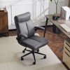 Karl Home | 28 InchW Mid-Back Swivel Office Chair Task Chair With Adjustable Arms - 3 of 4