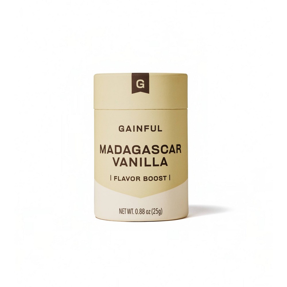 Photos - Vitamins & Minerals Gainful Protein Powder Flavor Boost - Madagascar Vanilla - 0.88oz
