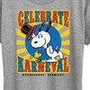Women's - Peanuts - Snoopy Celebrate Karneval Short Sleeve Graphic T-Shirt - 2 of 4