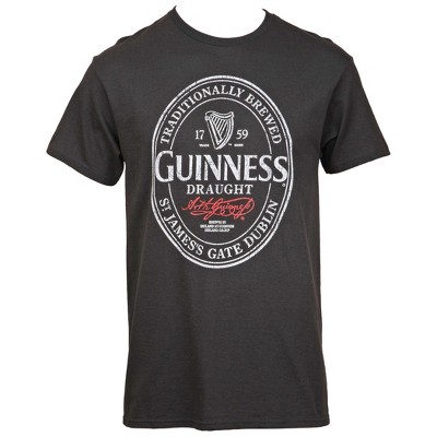 Mens Guinness Draught Classic Logo T-Shirt