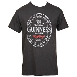 Mens Guinness Draught Classic Logo T-Shirt - 1 of 4