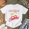 Simply Sage Market Farm Fresh Cherries Watercolor Garment Dyed Tee - 3 of 4