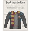 Men's Harry Potter Gryffindor Block Scarf Long Sleeve Costume T-Shirt - 4 of 4
