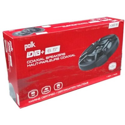 Polk Audio 6.5" 300W 2 Way Car/Marine ATV Stereo Coaxial Speakers DB652 (2 Pair) 