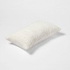 Oversized Textural Woven Throw Pillow Cream - Threshold™ - image 3 of 4