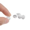Unique Bargains Blouses Sweater Round Aluminum Cotton Fabric Cloth Covered Buttons 10 Pcs - 4 of 4