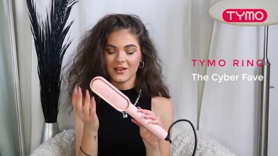 TYMO RING PLUS REVIEW  wavy to sleek straight hair!! 