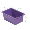 ECR4Kids Storage Bins with Scoop Front Handles - Cubby Compatible - 10-Pack - 2 of 4