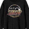 Starship We Built This City Adult Black Crew Neck Sweatshirt - 2 of 3