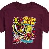 Men's - Marvel - Iron Man Sticker Style Short Sleeve Graphic T-Shirt - 2 of 4