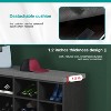 BestMassage Shoe Bench Storage Shoe Organizer Entryway Bench with with Cushion - 3 of 4