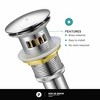 Fine Fixtures Pop Up Drain With Strainer Basket - 4 of 4