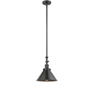Briarcliff - 1 Light Stem Hung Tiltable Mini Pendant In Traditional Style-14 Inches Tall and 10 Inches Wide - 1 of 1