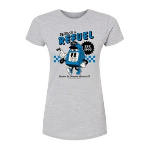 Women's - Ford - Ford Refresh Refuel Fitted Graphic T-Shirt - 1 of 3