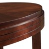 Leick Favorite Finds Oval Wood Coffee Table in Brown/Chocolate Cherry - 4 of 4