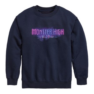 Boys' - Mattel - MH The Movie Logo Graphic Long Sleeve Fleece Sweatshirt - 1 of 4