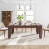 Farmhouse Dining Table for 6-8 People, 70.87" Long Wooden Kitchen Table with Sturdy Frame - 3 of 4