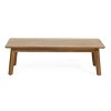 Burchett Outdoor Acacia Wood 4 Seater Chat Set with Cushions: Wicker Accents, UV-Resistant - Christopher Knight Home - 4 of 4