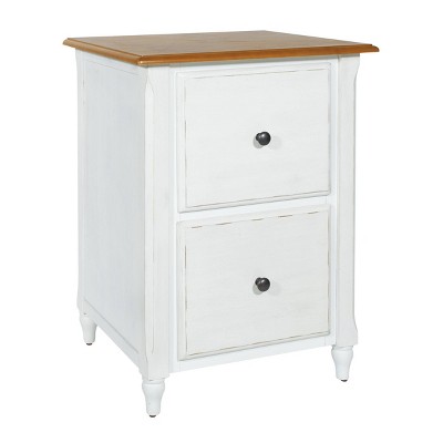 Medford File Cabinet Distressed White - OSP Home Furnishings