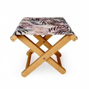 Marta Barragan Camarasa Tropical Modern Abstract Folding Stool - Deny Designs - 1 of 3