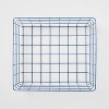 13" Rectangular Wire Decorative Basket - Brightroom™ - image 3 of 4