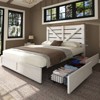 AMERLIFE Farmhouse Bed Frame with 4 Drawers and Headboard - 3 of 3